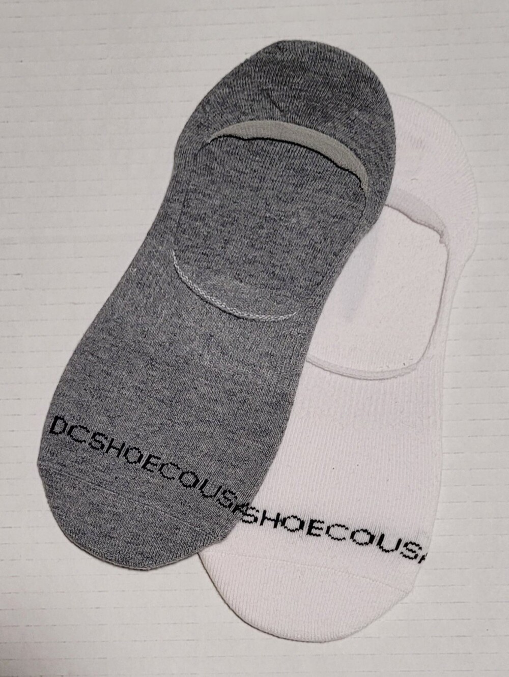 2 Pairs ~ DC Shoes Mens Socks